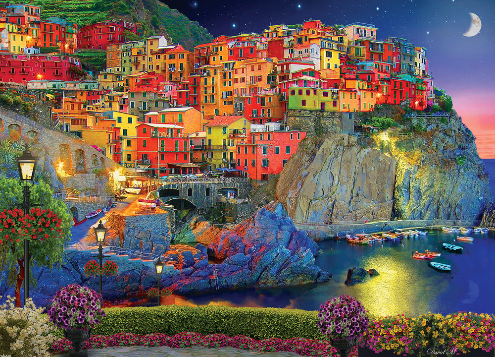 Puzzle Masterpieces: 1000 Piece Colorscapes - Evening Glow