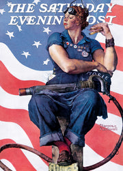 Puzzle Masterpieces: 1000 Piece Saturday Evening Post Norman Rockwell - Rosie the Riveter