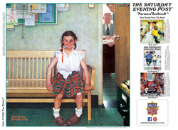 Puzzle Masterpieces: 1000 Piece Saturday Evening Post Norman Rockwell - The Shiner