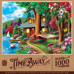 Puzzle Masterpieces: 1000 Piece Time Away - Around the Lake