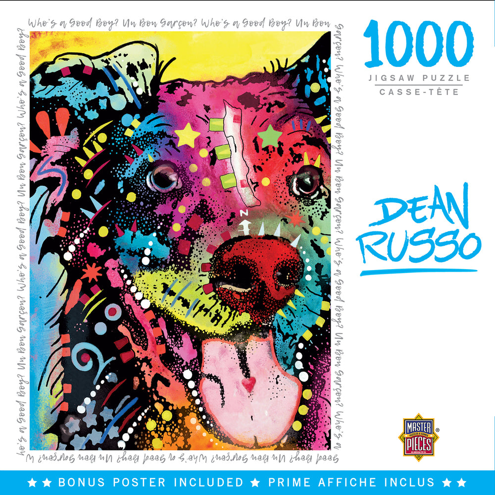 Puzzle Masterpieces: 1000 Piece Dean Russo - Who's a Good Boy?