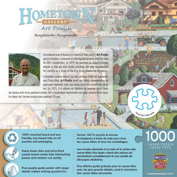 Puzzle Masterpieces: 1000 Piece Hometown Gallery - Bungalowville