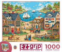 Puzzle Masterpieces: 1000 Piece EzGrip Mr. Wiggins Whirligigs