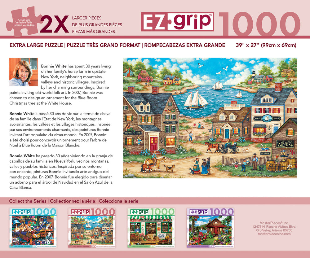 Puzzle Masterpieces: 1000 Piece EzGrip Mr. Wiggins Whirligigs