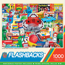 Puzzle Masterpieces: 1000 Piece Flashbacks - Let the Good Times Roll