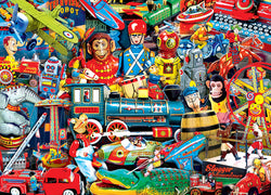 Puzzle Masterpieces: 1000 Piece Flashbacks - Toyland