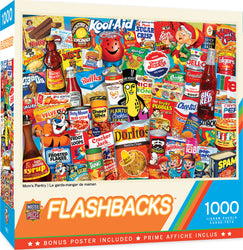 Puzzle Masterpieces: 1000 Piece Flashbacks - Mom's Pantry