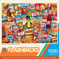Puzzle Masterpieces: 1000 Piece Flashbacks - Mom's Pantry