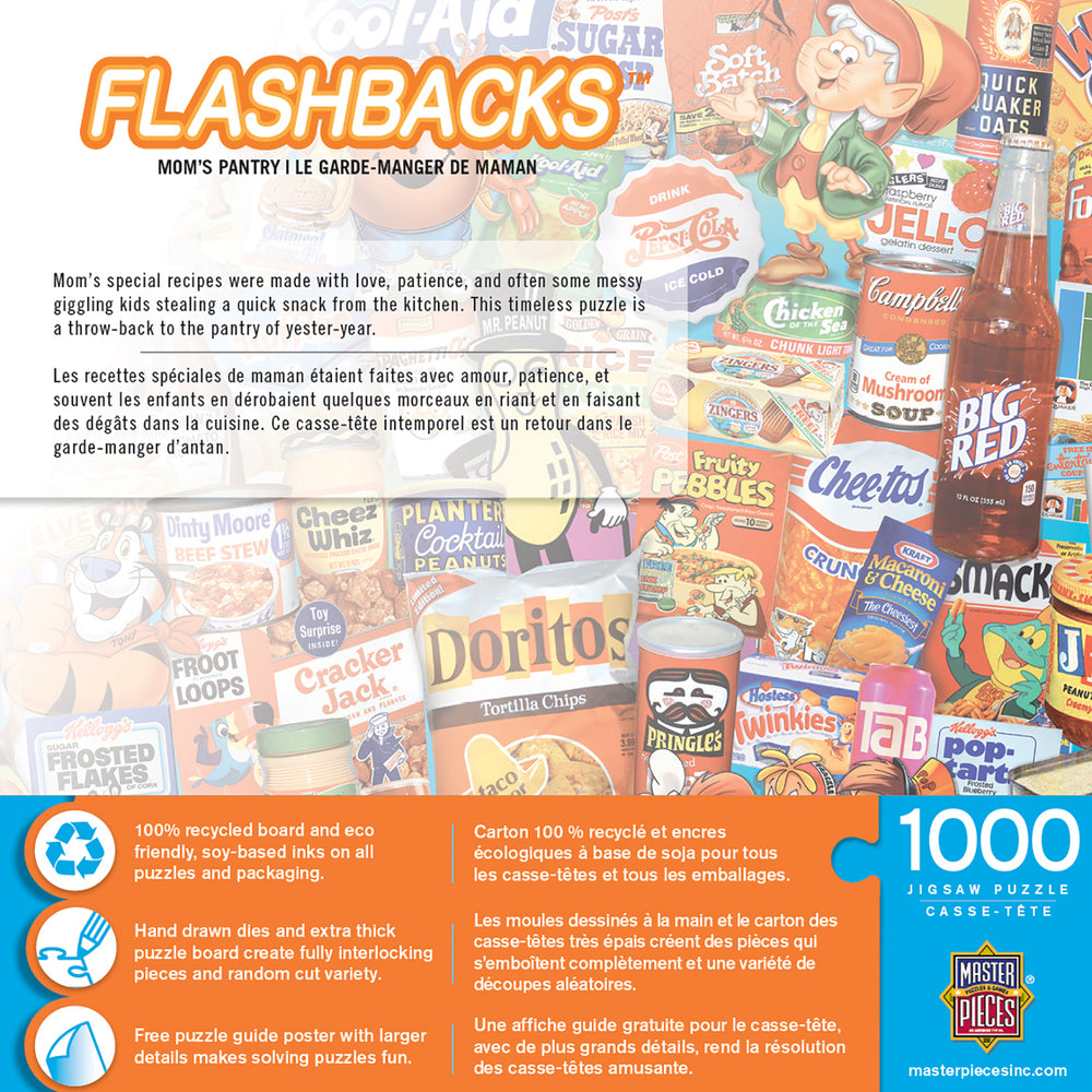 Puzzle Masterpieces: 1000 Piece Flashbacks - Mom's Pantry