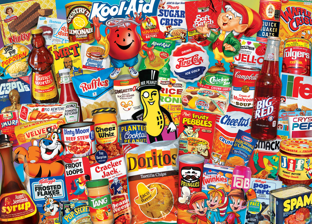 Puzzle Masterpieces: 1000 Piece Flashbacks - Mom's Pantry