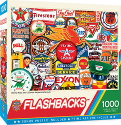 Puzzle Masterpieces: 1000 Piece Flashbacks - Hit the Road Jack