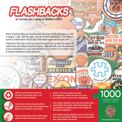 Puzzle Masterpieces: 1000 Piece Flashbacks - Hit the Road Jack