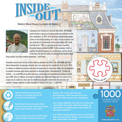 Puzzle Masterpieces: 1000 Piece Inside Out - Walden's Manor House