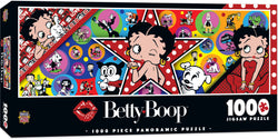 Puzzle Masterpieces: 1000 Piece Panoramic Betty Boop -