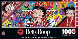 Puzzle Masterpieces: 1000 Piece Panoramic Betty Boop -