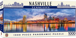 Puzzle Masterpieces: 1000 Piece Panoramic American Vistas - Nashville