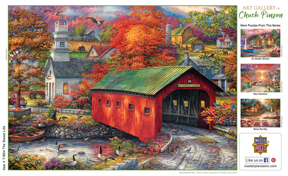 Puzzle Masterpieces: 1000 Piece Art Gallery - The Sweet Life