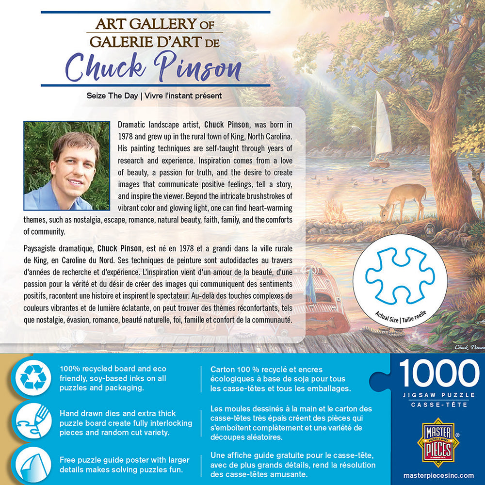 Puzzle Masterpieces: 1000 Piece Art Gallery - Seize the Day
