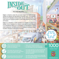 Puzzle Masterpieces: 1000 Piece Inside Out - City Living