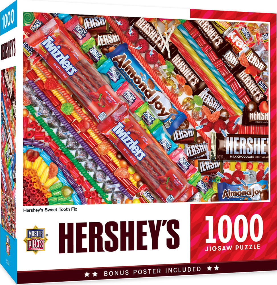 Puzzle Masterpieces: 1000 Piece Hershey - Sweet Tooth Fix