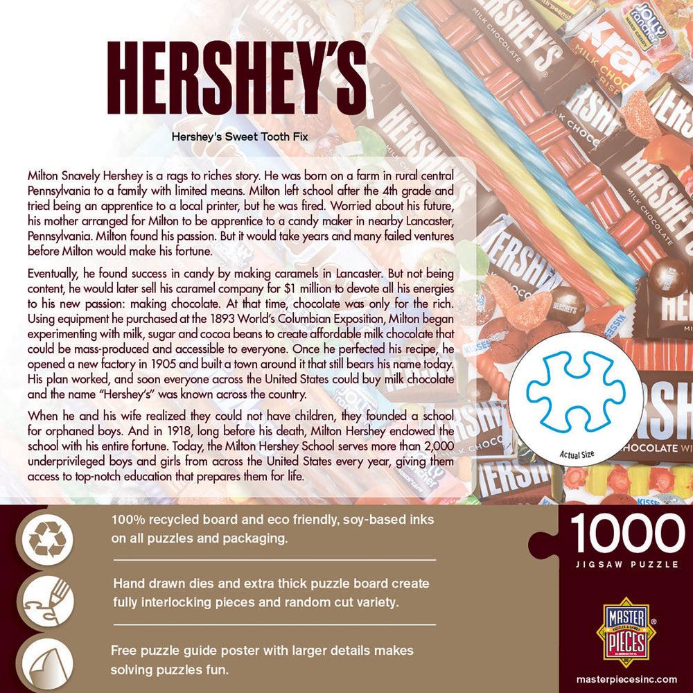 Puzzle Masterpieces: 1000 Piece Hershey - Sweet Tooth Fix