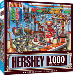 Puzzle Masterpieces: 1000 Piece Hershey - Chocolate Factory