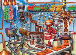 Puzzle Masterpieces: 1000 Piece Hershey - Chocolate Factory