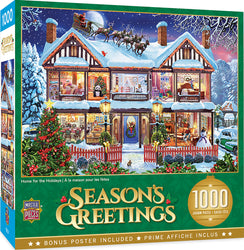 Puzzle Masterpieces: 1000 Piece Holiday - Home for the Holidays