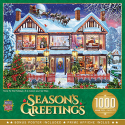 Puzzle Masterpieces: 1000 Piece Holiday - Home for the Holidays