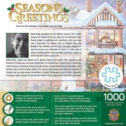 Puzzle Masterpieces: 1000 Piece Holiday - Home for the Holidays