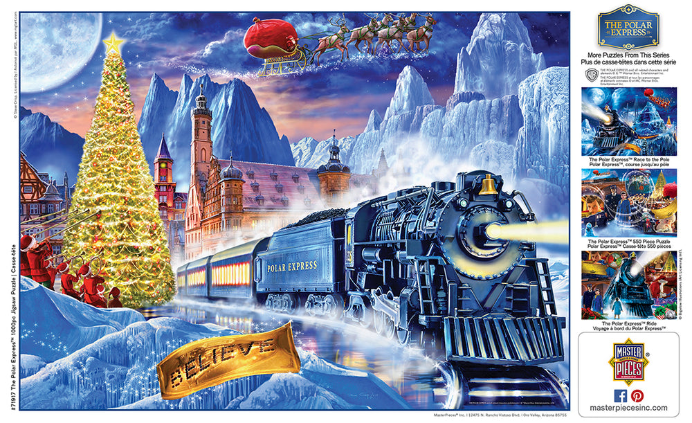 Puzzle Masterpieces: 1000 Piece The Polar Express -