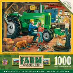 Puzzle Masterpieces: 1000 Piece Farm & Country - The Restoration