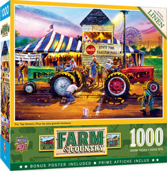 Puzzle Masterpieces: 1000 Piece Farm & Country - For Top Honors