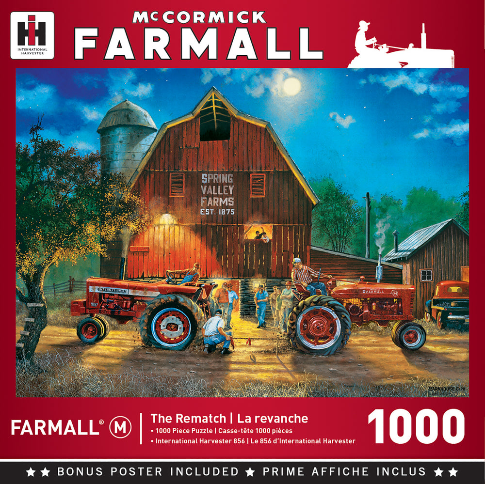 Puzzle Masterpieces: 1000 Piece Farmall Case IH - The Rematch