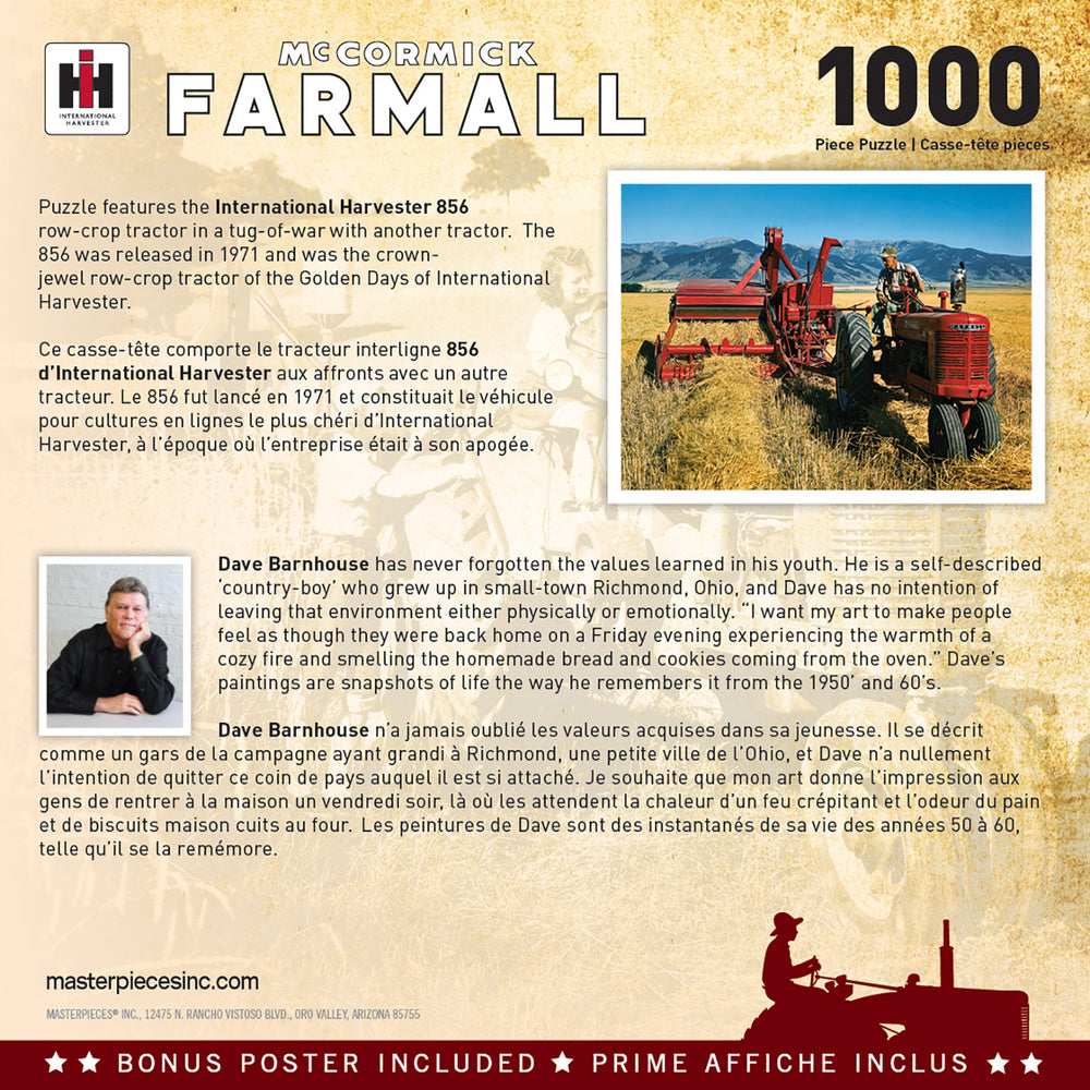 Puzzle Masterpieces: 1000 Piece Farmall Case IH - The Rematch