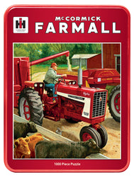 Puzzle Masterpieces: 1000 Piece Farmall Case IH - The Rematch