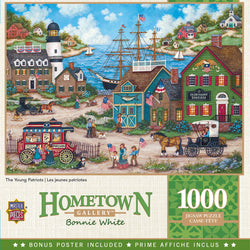 Puzzle Masterpieces: 1000 Piece Hometown Gallery - The Young Patriots