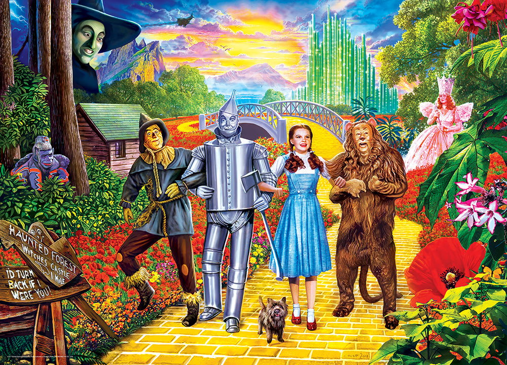 Puzzle Masterpieces: 1000 Piece The Wizard of Oz - Wizard of Oz