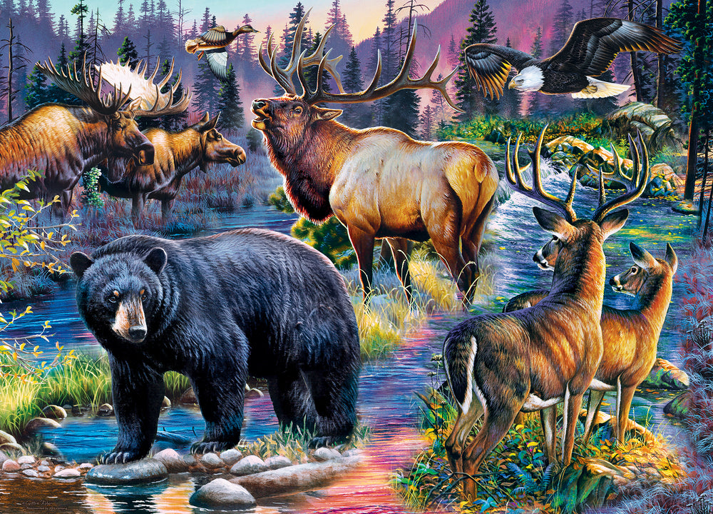 Puzzle Masterpieces: 1000 Piece RealTree - Wild Living