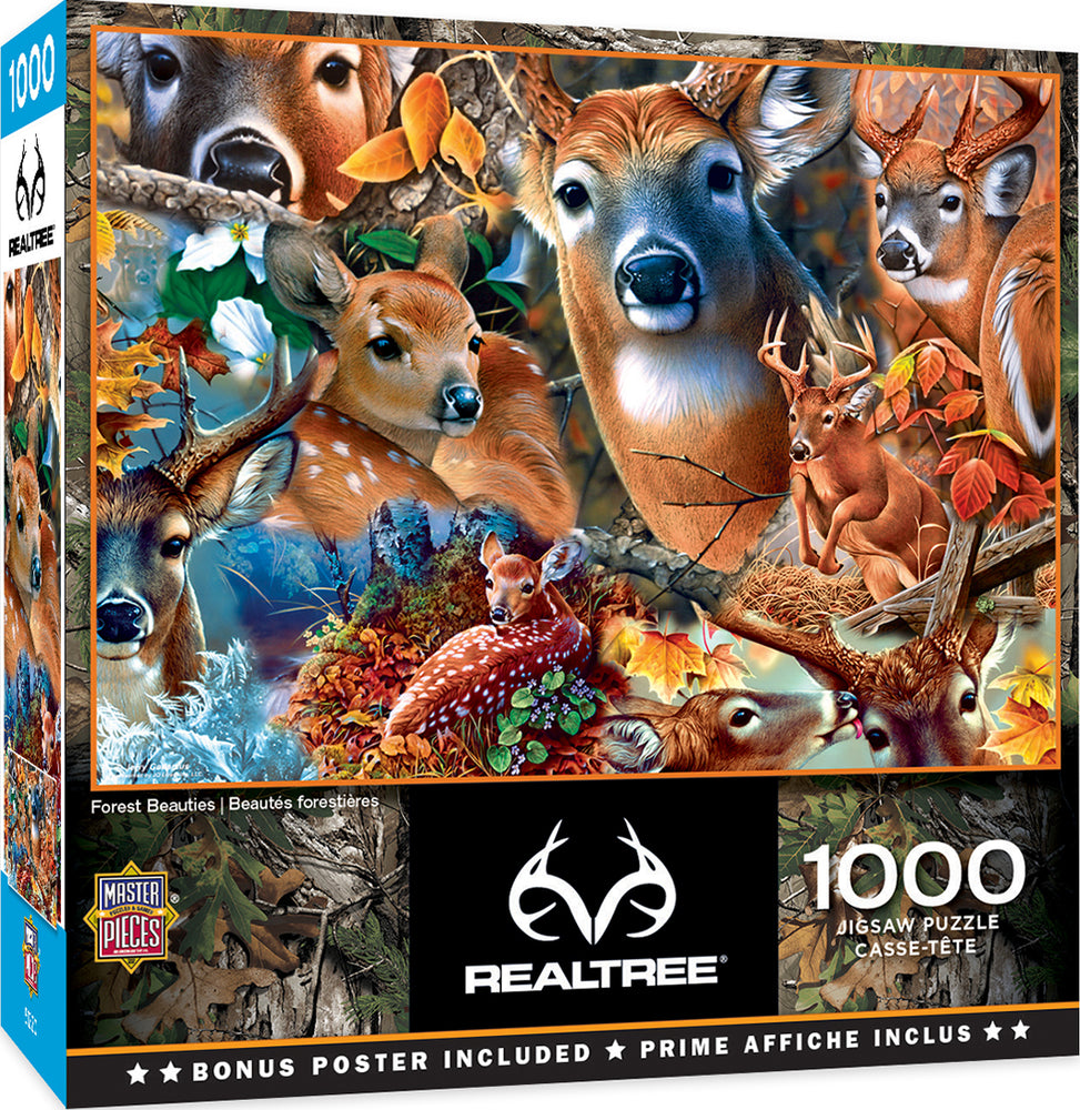 Puzzle Masterpieces: 1000 Piece RealTree - Forest Beauties