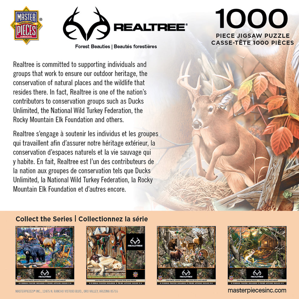 Puzzle Masterpieces: 1000 Piece RealTree - Forest Beauties