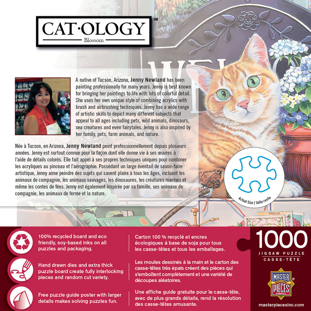 Puzzle Masterpieces: 1000 Piece Catology - Blossom