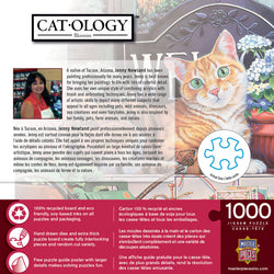 Puzzle Masterpieces: 1000 Piece Catology - Blossom