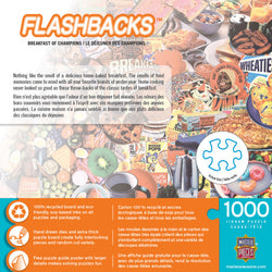 Puzzle Masterpieces: 1000 Piece Flashbacks - Breakfast Eats