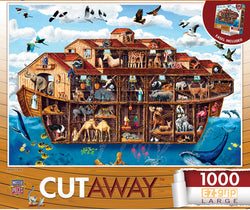 Puzzle Masterpieces: 1000 Piece EzGrip Cut-Aways - Noah's Ark