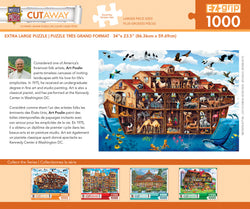 Puzzle Masterpieces: 1000 Piece EzGrip Cut-Aways - Noah's Ark