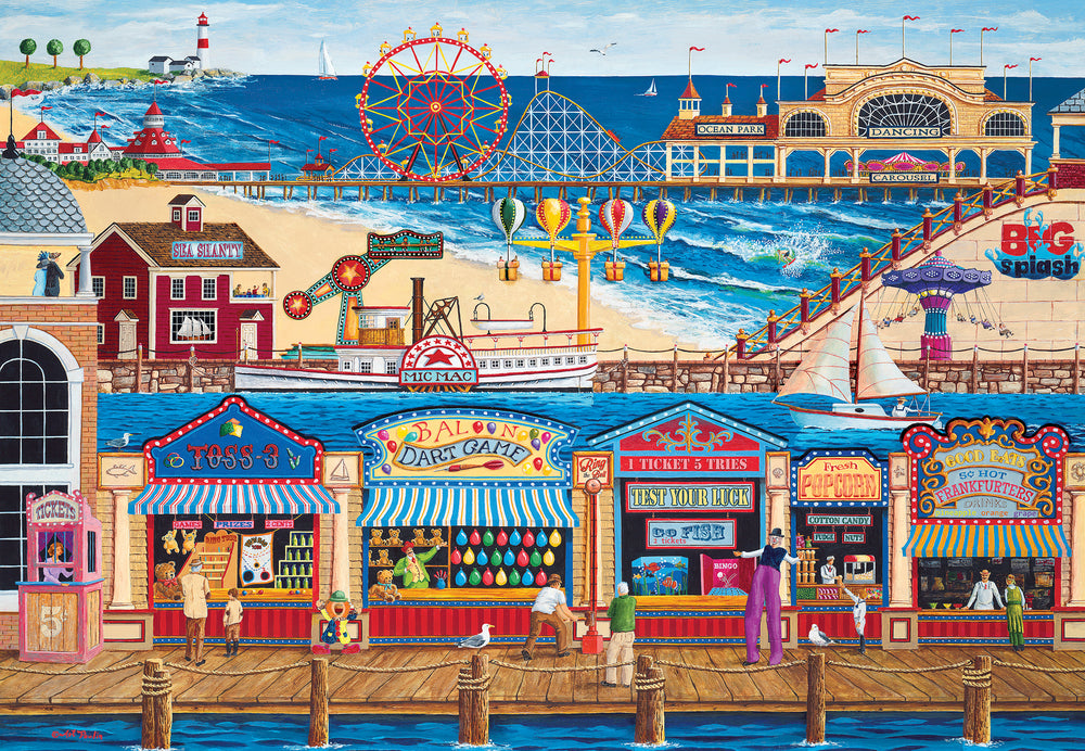 Puzzle Masterpieces: 2000 Piece  Signature - Ocean Park