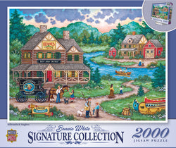Puzzle Masterpieces: 1000 Piece EZGrip Cut-Aways - Adirondack Anglers