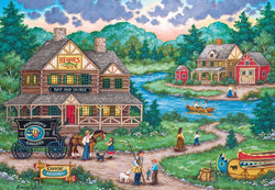 Puzzle Masterpieces: 1000 Piece EZGrip Cut-Aways - Adirondack Anglers