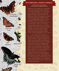 Puzzle Masterpieces: 1000 Piece Field Guide - Butterflies of North America